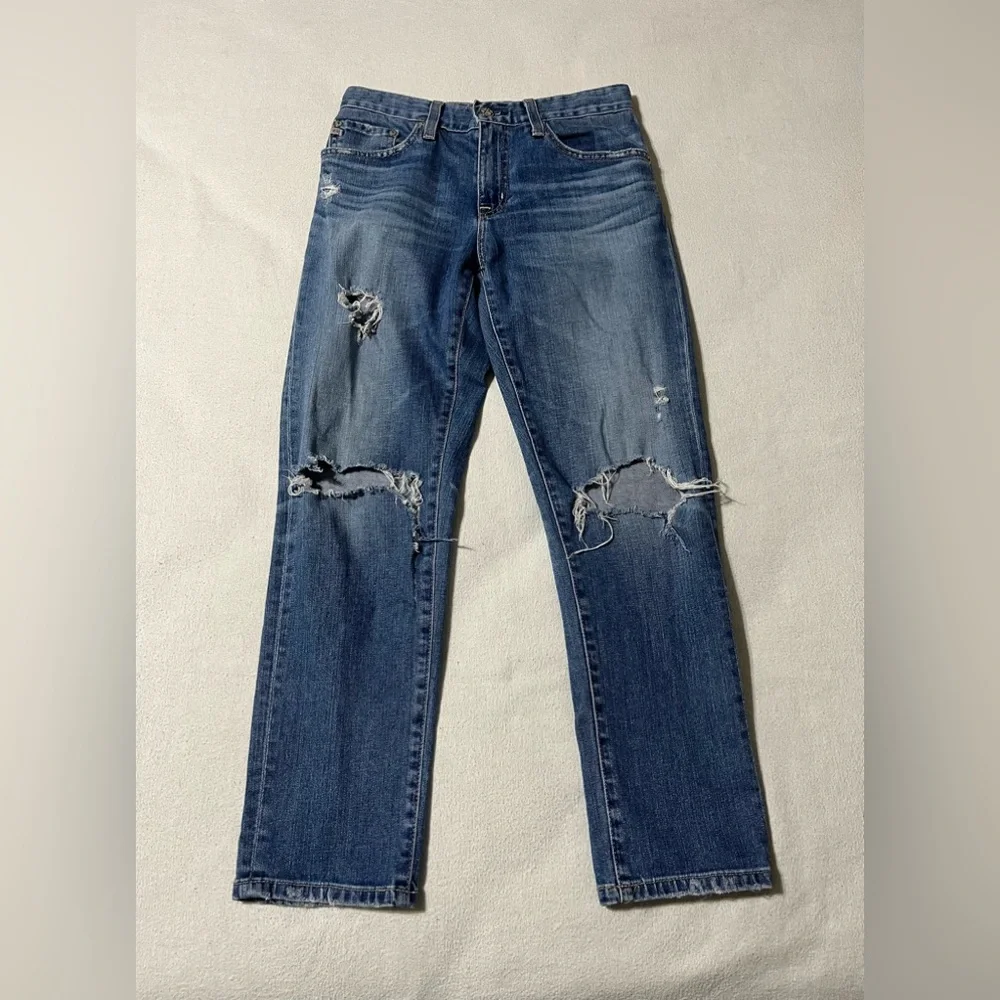 AG Adriano Goldschmied The Ex-Boyfriend Slim Slouchy Jeans Women's 26R (26x25.5)